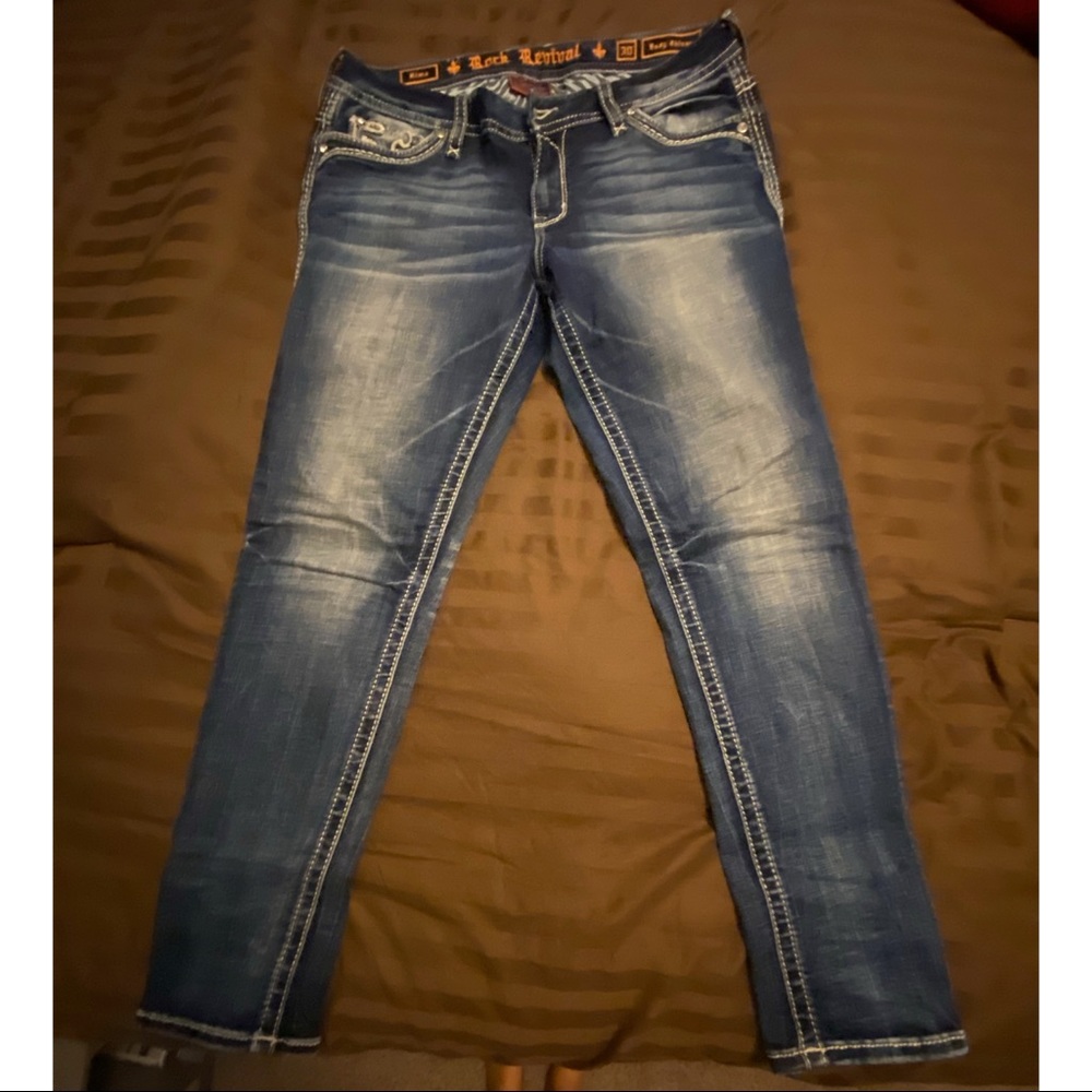 Rock Revival Easy Skinny Size 30 - Picture 3 of 4